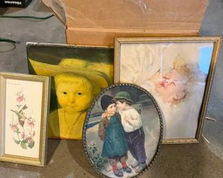 Vintage Art Lot