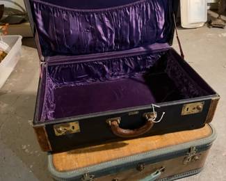 Two Vintage Suitcases