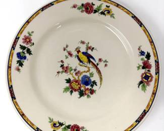 (4) Syracuse Bird Plates