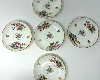 (5) 4.5” Mintons Harlow Saucers