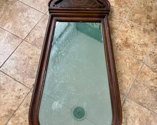 53" Antique Wooden Mirror