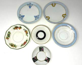(6) Unique Assorted China Saucers ft. Johnson Brothers