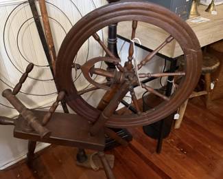 Antique Spinning Wheel