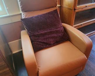 mustard recliner