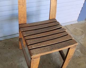 primitive chair