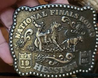 rodeo belt buckle