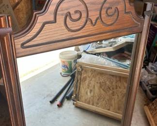 Wood Framed Mirror