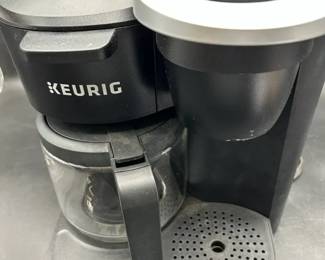 Black Keurig KDuo Essentials Coffee Maker