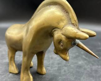 Vintage Brass Unicorn