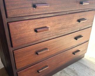Solid Wood Dresser with 4 Dove Tailed Drawers