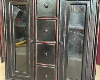 Black Hanging Cabinet