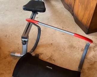 Sunny Health Fitness SFRW1205 Rowing Machine Crunch Sit Up