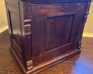 Antique Wood Secretary Table