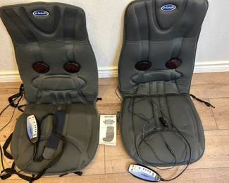 Set Of Dr Scholls Full Seat Top Cushion Massager
