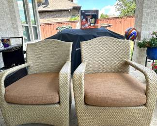 Brown Jordan "Havana Collection" Arm Chairs