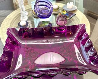 Arthur Court Acrylic Tray on Stand