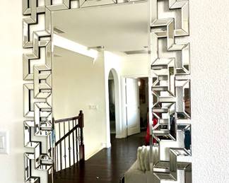 Greek Key Wall Mirror