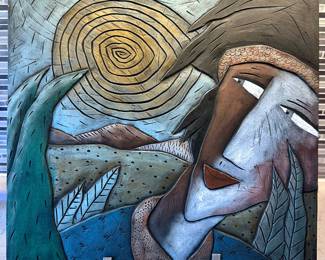 David Stabiey Signed Tile