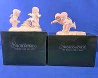 (2) Department 56 Snowbabies Figurines