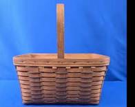 Longaberger Handwoven Wood Splint Basket