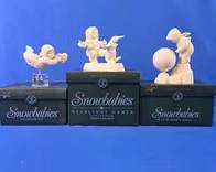 (3) Department 56 Snowbabies Figurines