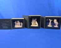 (3) Department 56 Winter Tales of the Snowbabies Figurines