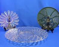 Egg Hors d'oeuvre Tray, Glass Serving Platter & More