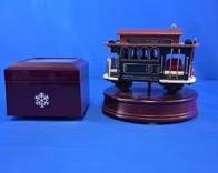 (2) The San Francisco Music Box Company Music Boxes