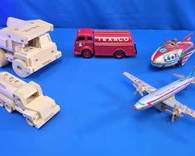 Vintage Tonka and Tin Litho Toy Vehicles