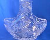 Cut Crystal Basket