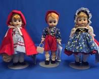 (3) Madame Alexander Storybook Dolls