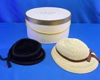 Vintage Hattie Carnegie & Betmar Hats with Box