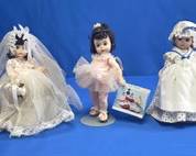 (3) Madame Alexander Collectible Vintage Dolls