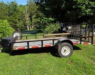 12 ' Single Axle Utility Trailer with Gorilla-Lift System