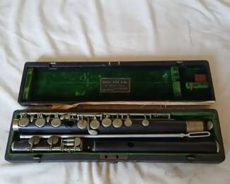 004 Rudall Carte Co. Wooden Antique Flute