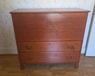003 Antique American Cherry Blanket Chest