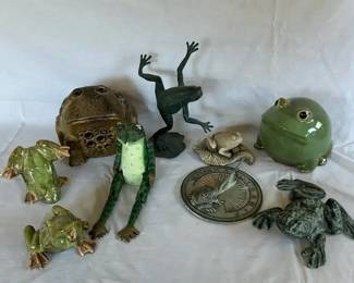 Decorative Frog Figurines