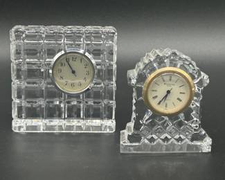 Waterford Crystal Clocks