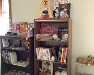 Baseball books, Colts, Peyton Manning ornament, baseball lamp