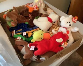 Vintage beanie babies