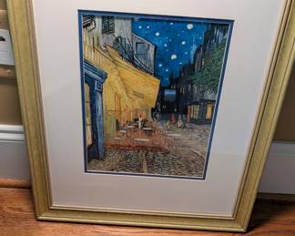 Vincent van Gogh "Cafe Terrace at Night"