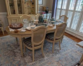 Dining Table and Dining Chairs (6)