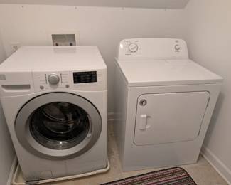 Washer and dryer, good working condition 