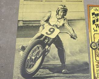 Dirtbike motorcycle vintage of Tamara
