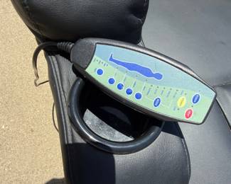 leather reclining massage chair