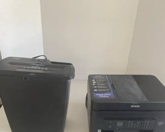 Printer And Shredder