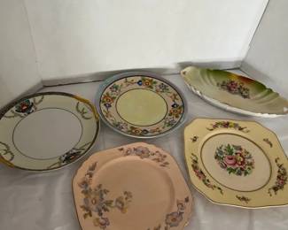 Floral Decorative Plates