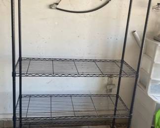 Metal Shelving Unit