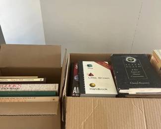 Two Boxes Of Books