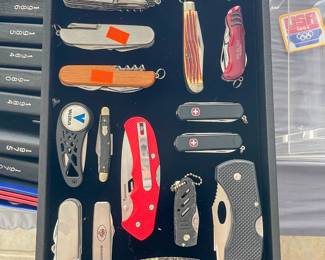 Pocket knife collection